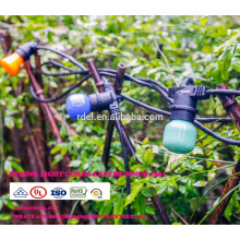 SL-74 E27 base suspensa soquete café corda luzes jardim ao ar livre lâmpada luzes string